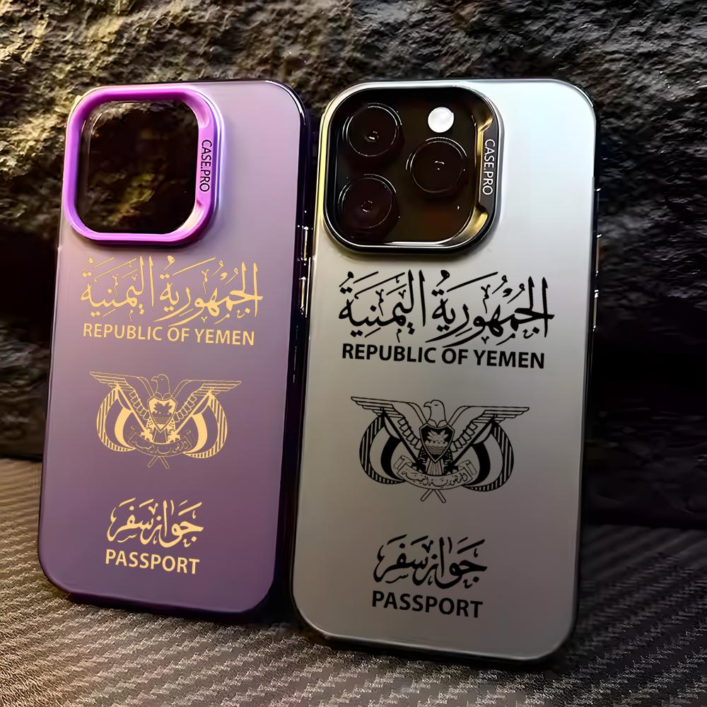 Apple Iphone 16 - Yemen Pasaportu Desenli iPhone 17 16